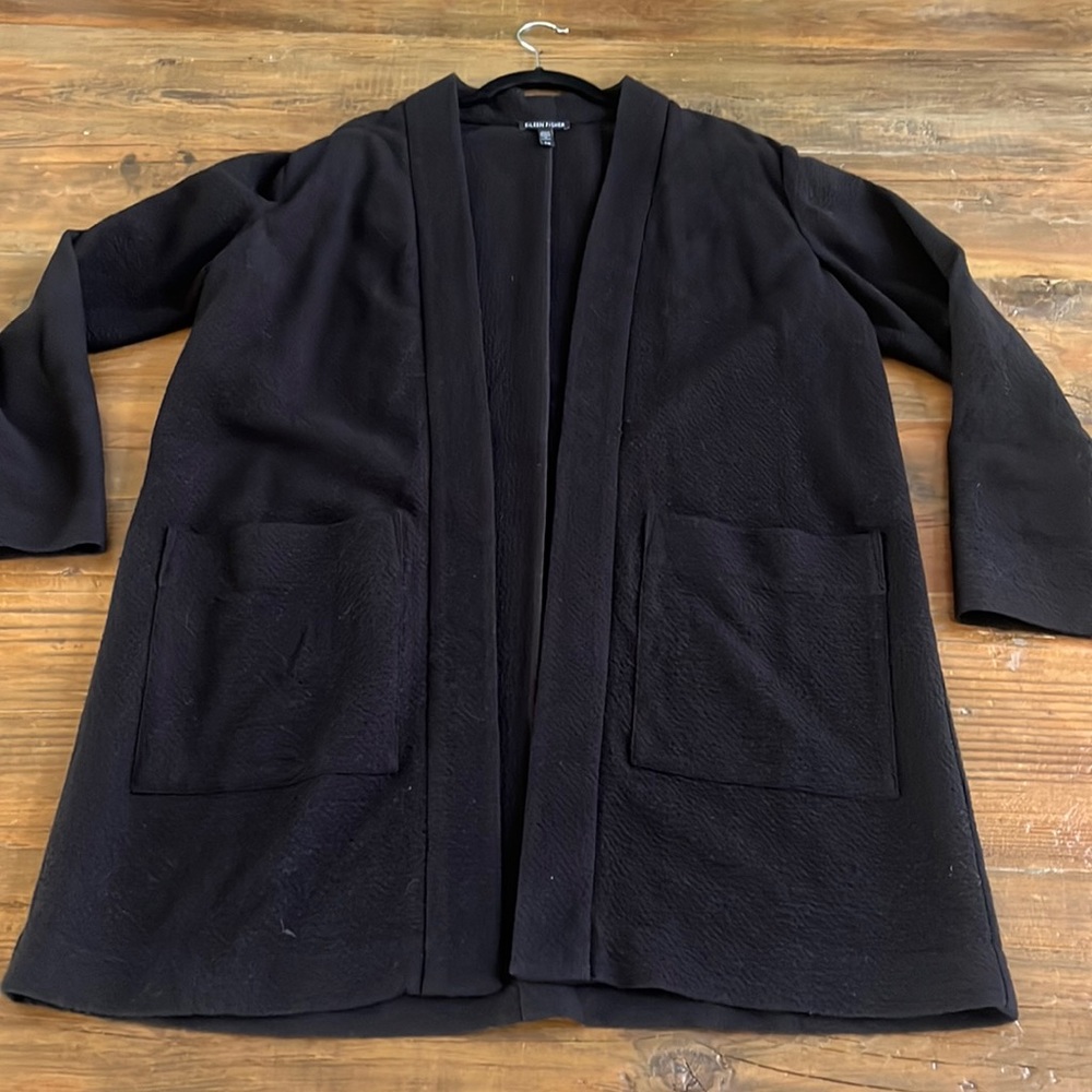 Eileen Fisher Open Face long Cardigan